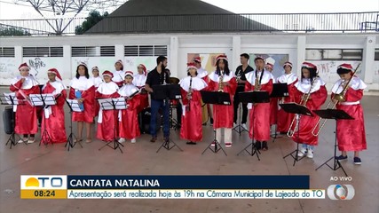 Cantata Natalina será realiza por estudantes na Câmara Municipal de Lajeado