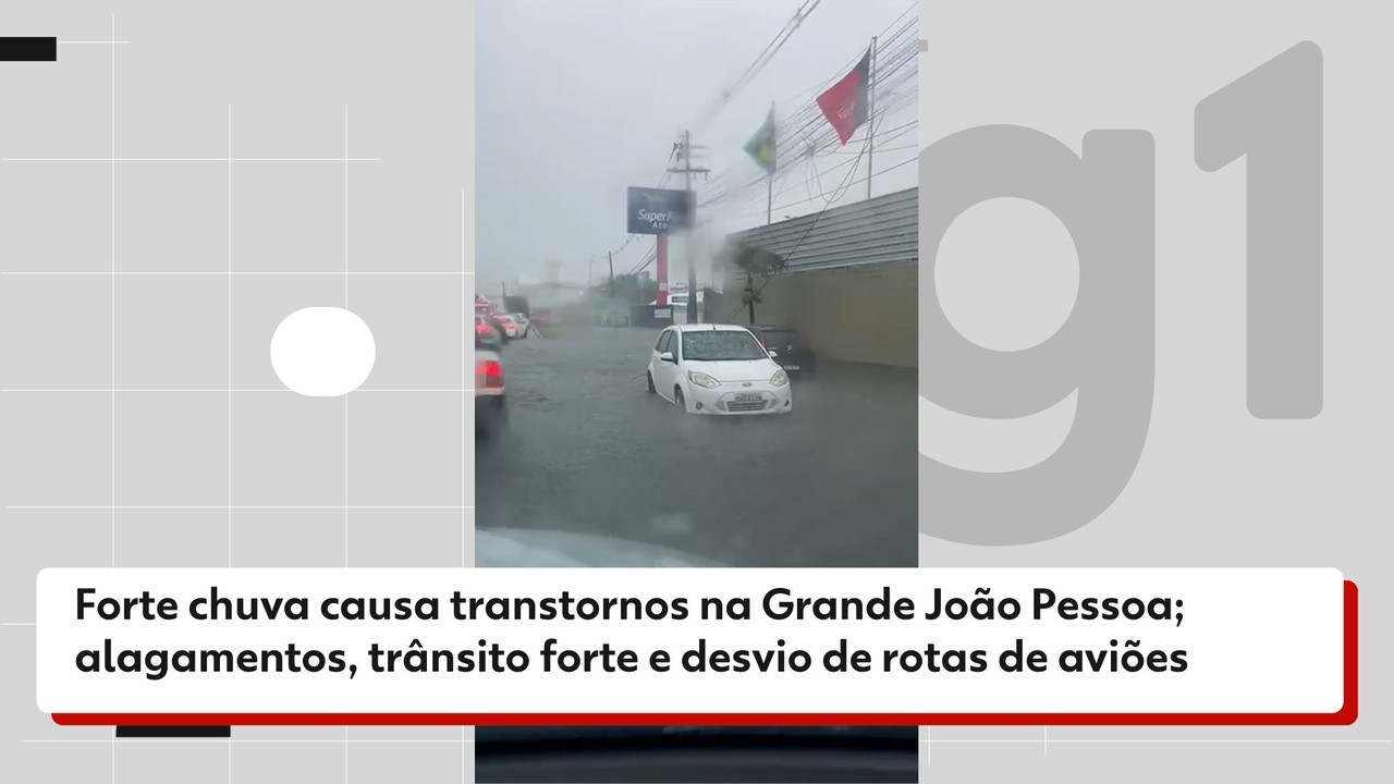 Inmet emite alerta de chuvas intensas para todas as cidades da Paraíba