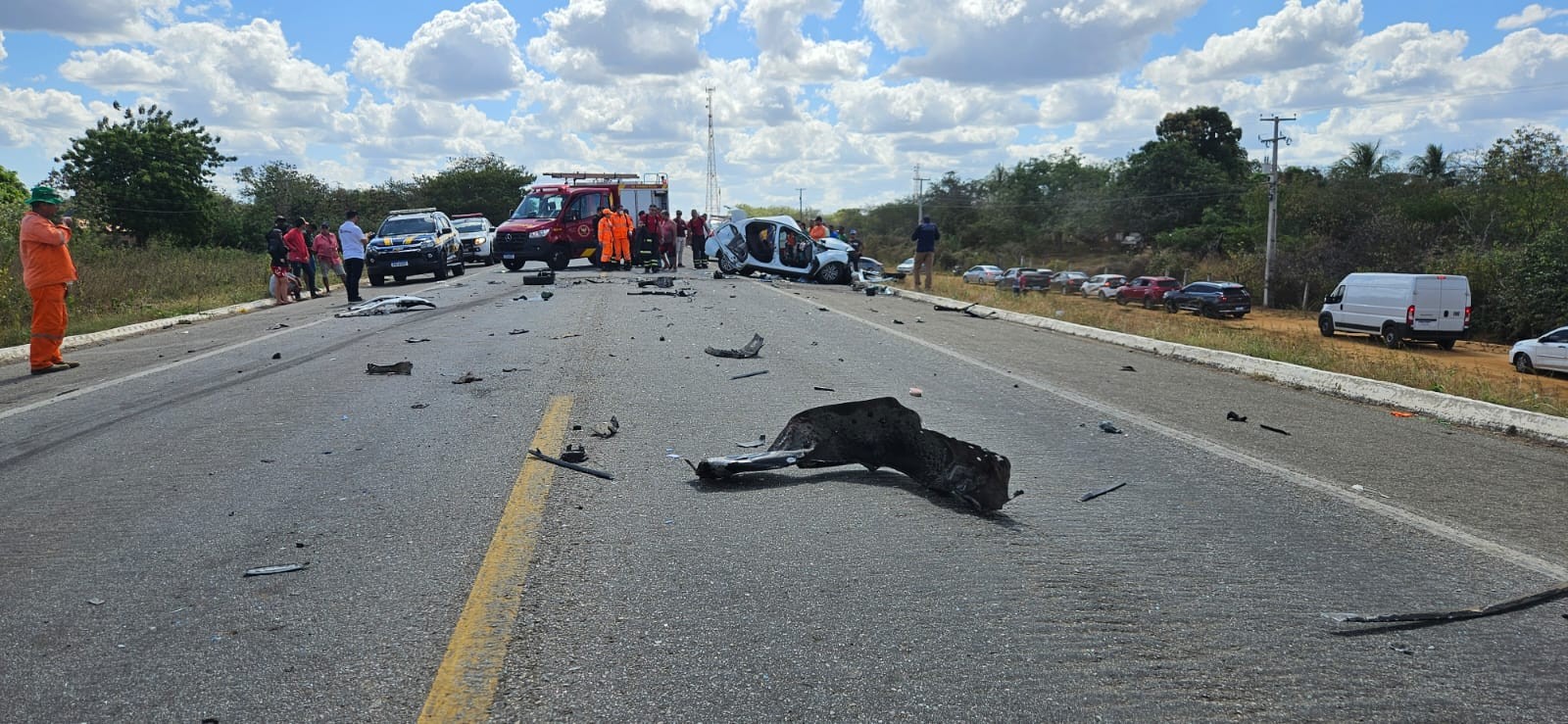 Homem morre em colisão entre carro e caminhão no interior do RN
