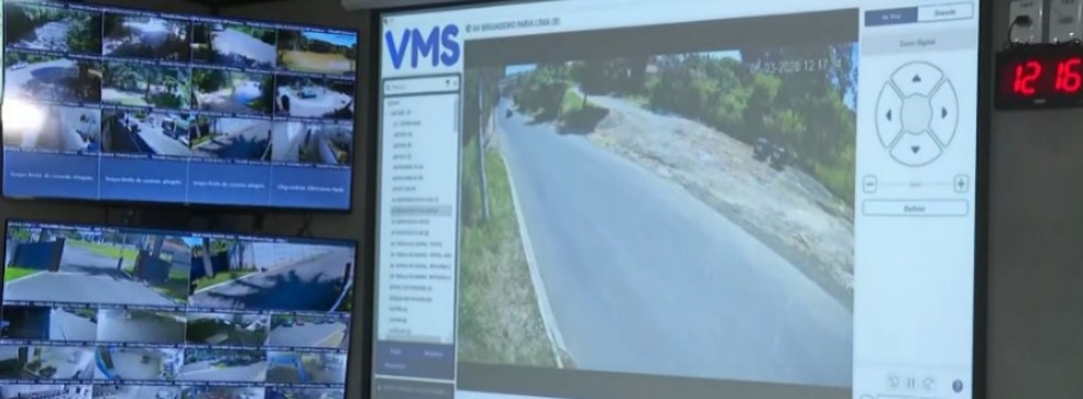 Capivari usa câmeras com inteligência artificial para flagrar descartes irregulares de lixo na cidade — Foto: Reprodução/EPTV