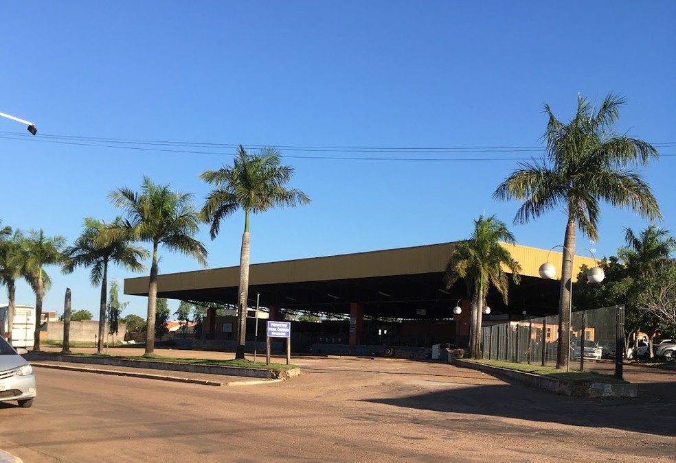 Estação Rodoviária de Pontes e Lacerda (MT) — Foto: Divulgação