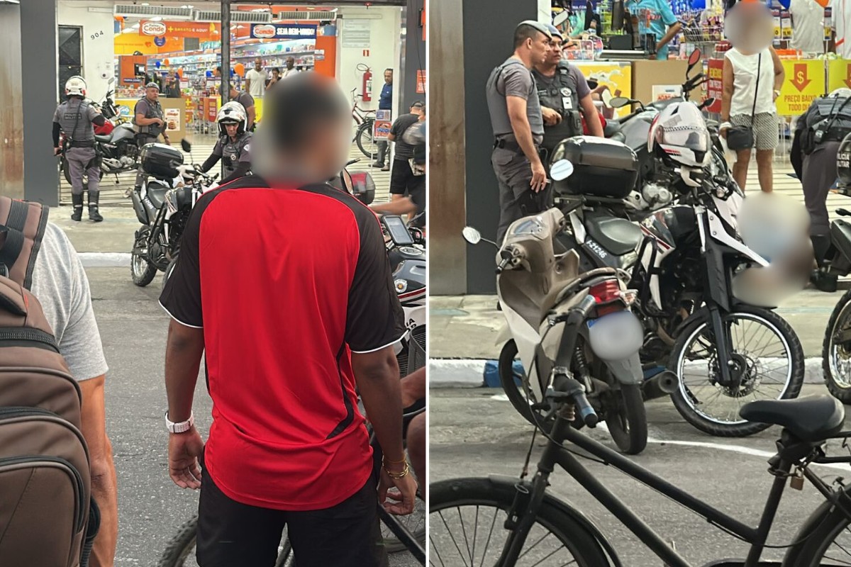 Criminoso é baleado por segurança e preso durante assalto a comércio no litoral de SP