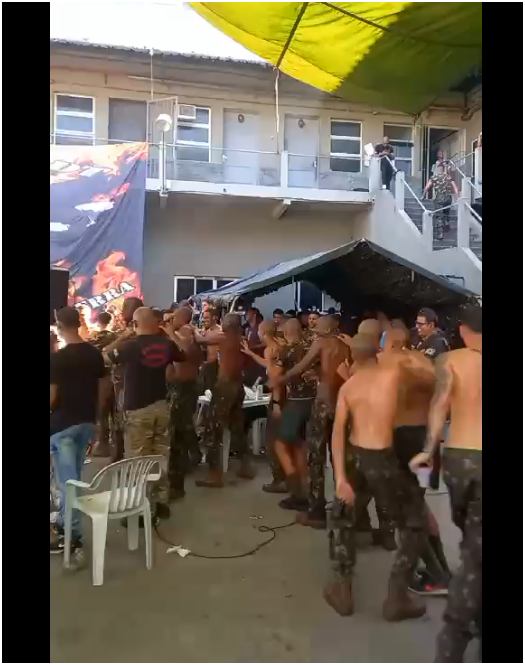 Exército abre investigação sobre militares filmados fazendo festa com funk em unidade no Rio; VÍDEO