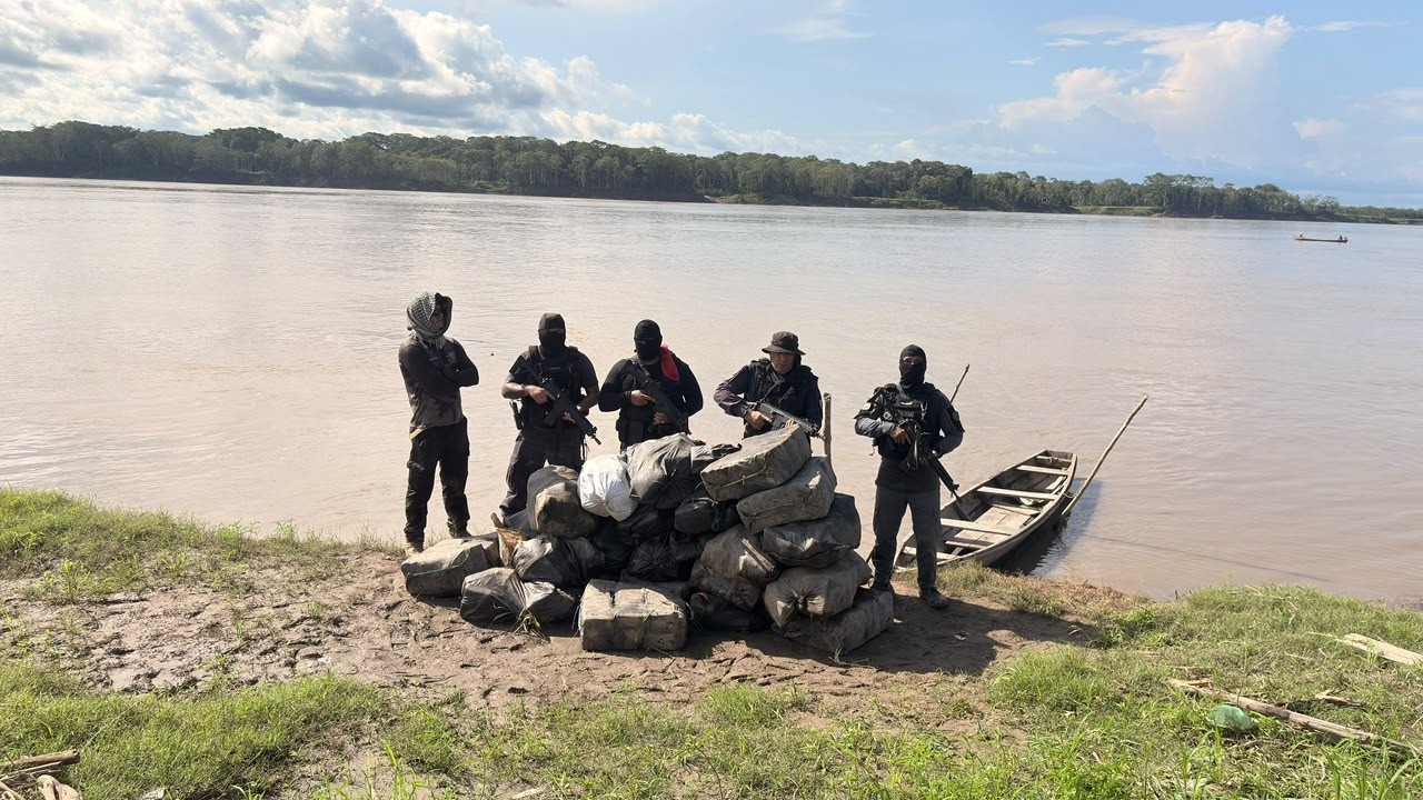 Mais de 750 kg de maconha do tipo skunk são encontrados escondidos em comunidade rural do AM