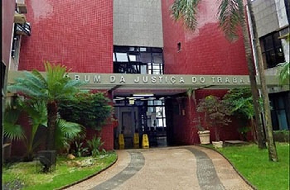 Fórum da Justiça do Trabalho de Uberlândia — Foto: TRT/Divulgação