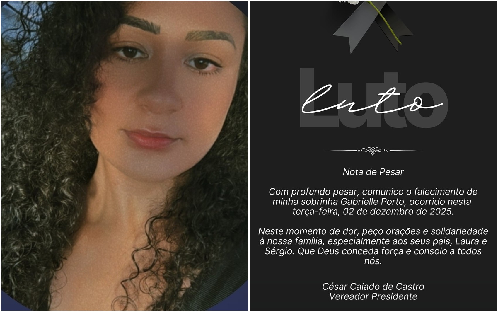 Filha de empresários morre após carro capotar na GO-070 e gera comoção em Cidade de Goiás 