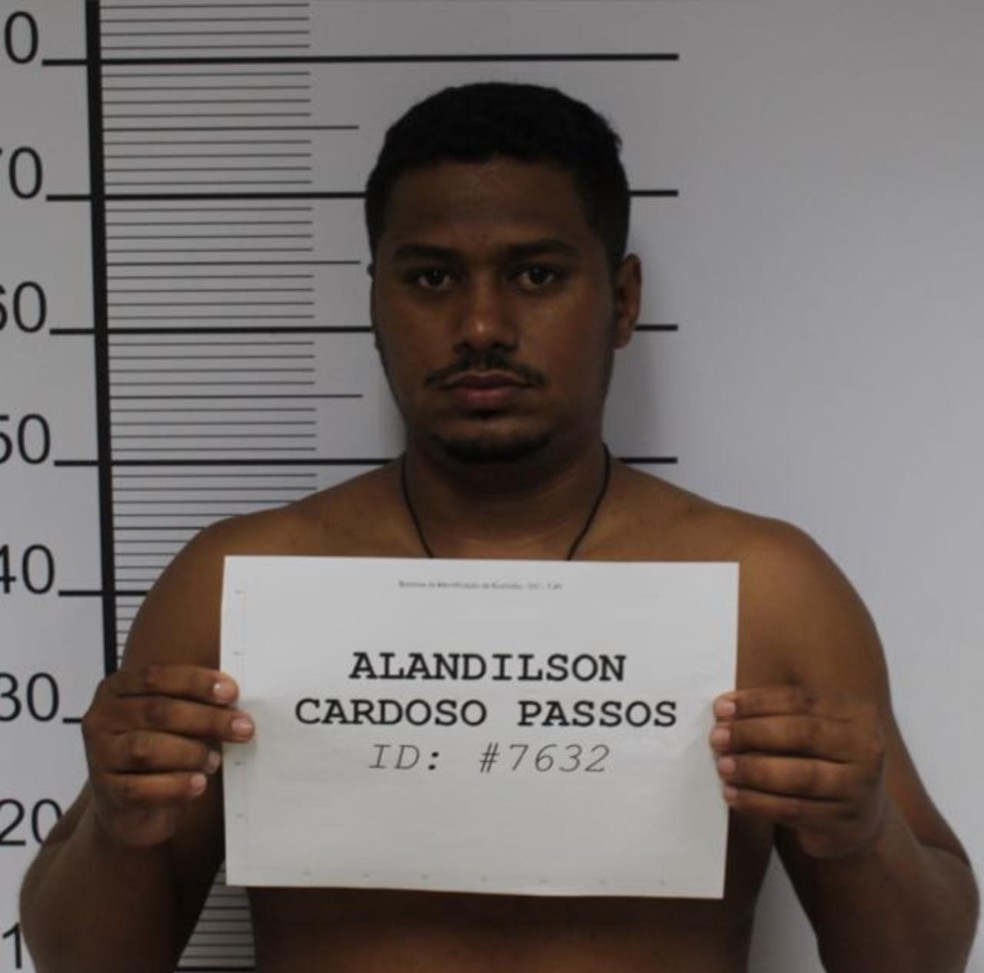 Alandilson Cardoso, de 33 anos, foi preso em um hotel em Belo Horizonte — Foto: Divulgação/PCPI