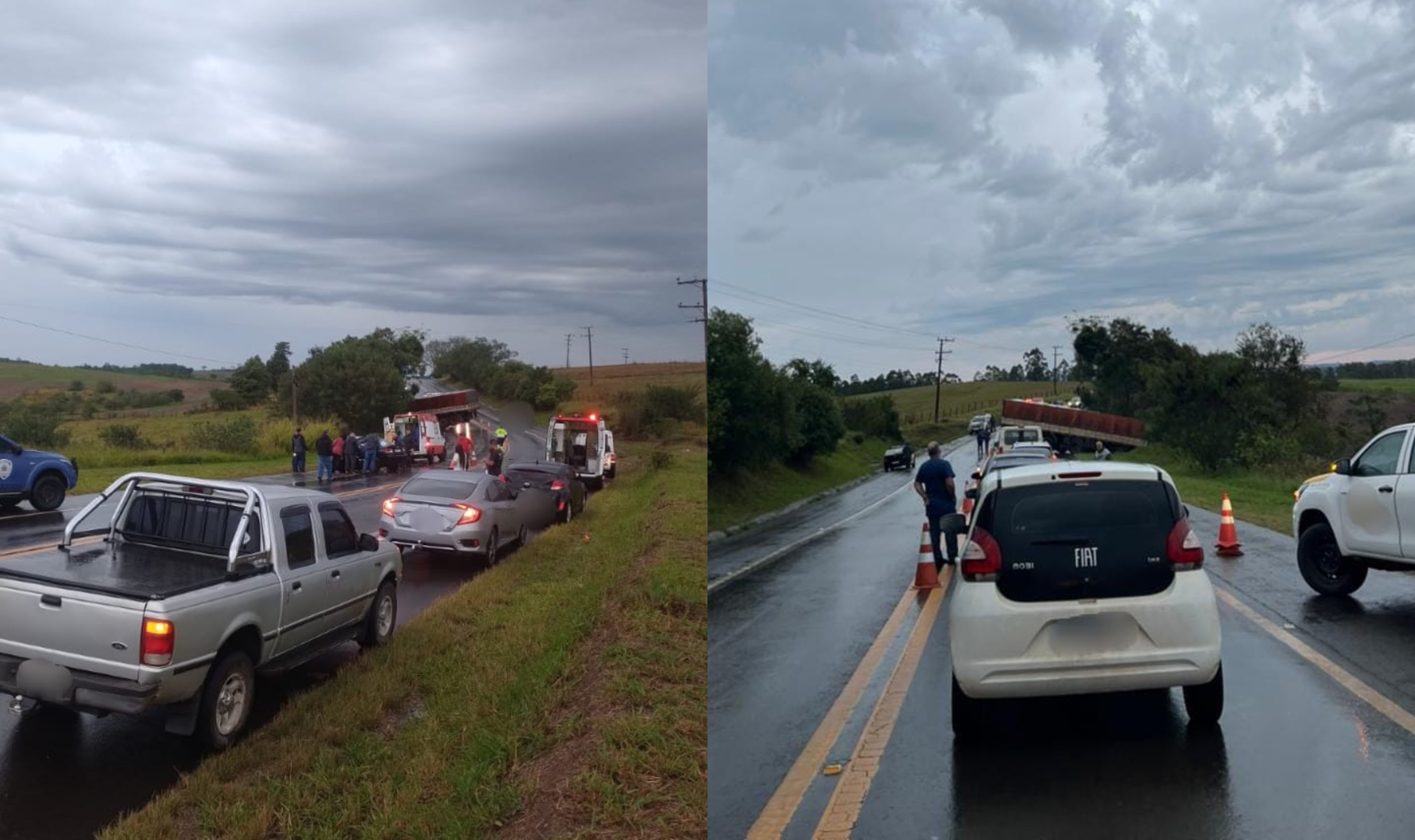 Crianças que morreram em acidente na SP-157 em Guareí eram irmãs; pais estão internados em hospitais