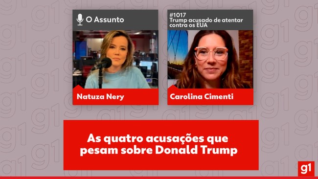 As quatro acusações que pesam sobre Donald Trump