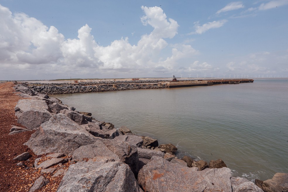 Porto de Luís Correia — Foto: Reprodução