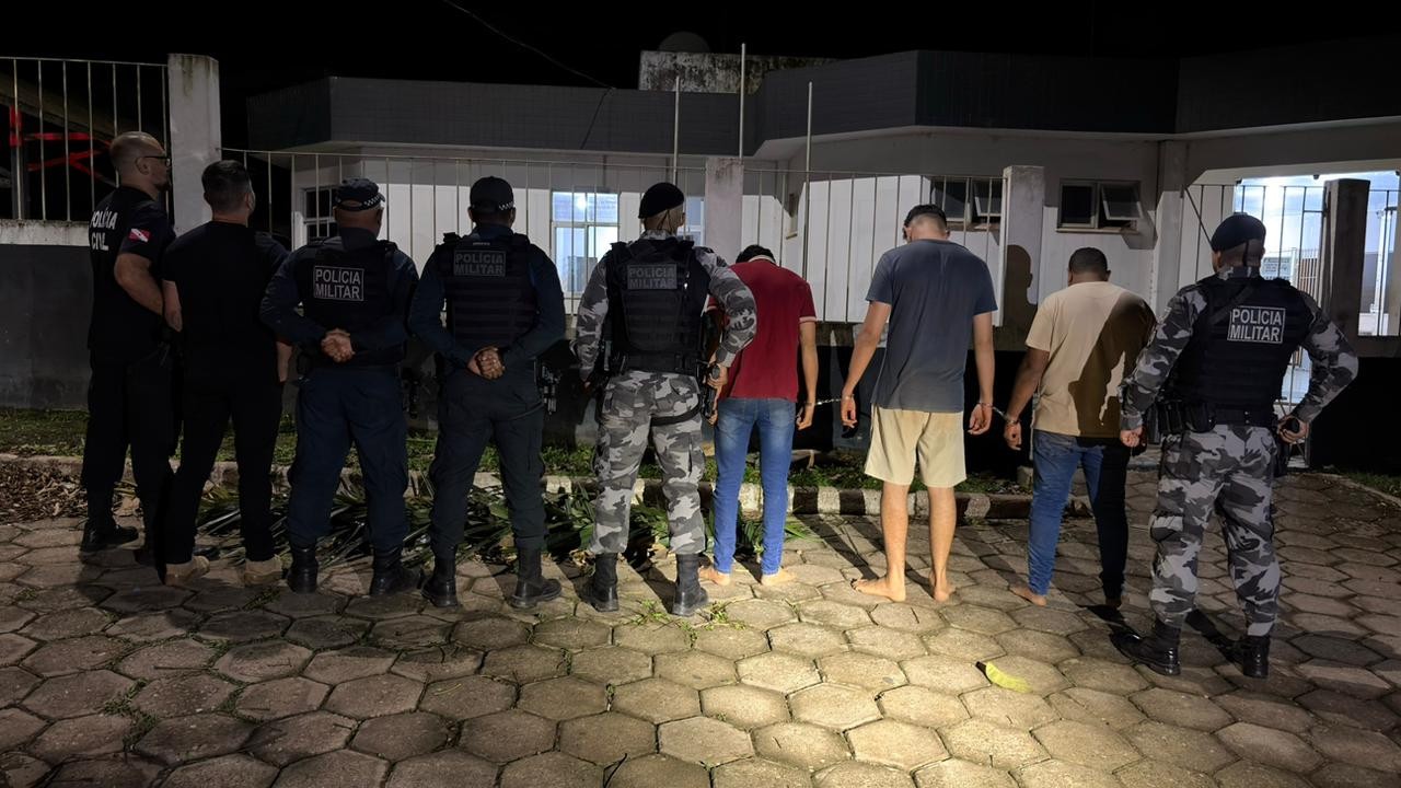 Suspeitos são presos no PA com R$ 16 mil em 'dinheiro vivo' e carro furtado de locadora no MA 