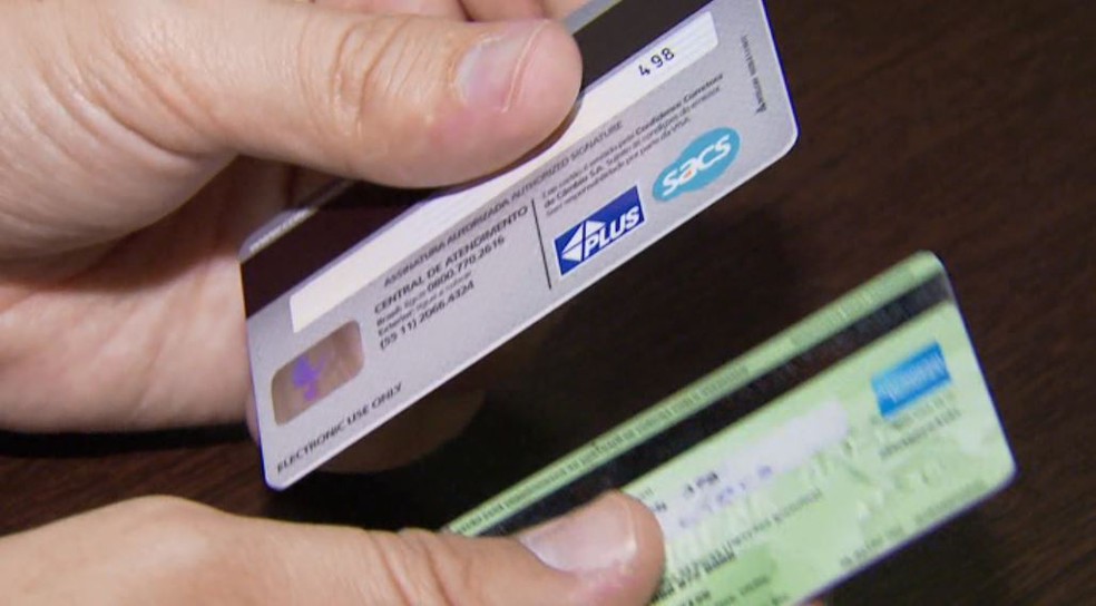 Dívidas com cartão de crédito — Foto: Reprodução/ EPTV