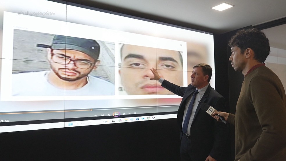 Na capital paulista, o programa Smart Sampa detectou foragidos — Foto: Reprodução/TV Globo