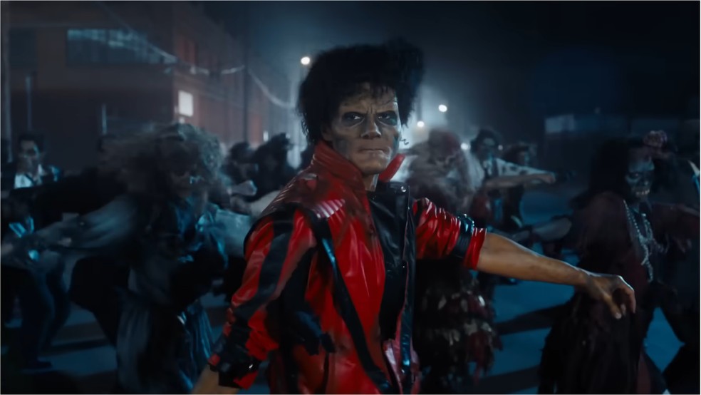 Trecho do filme 'Michael' — Foto: Reprodução/YouTube