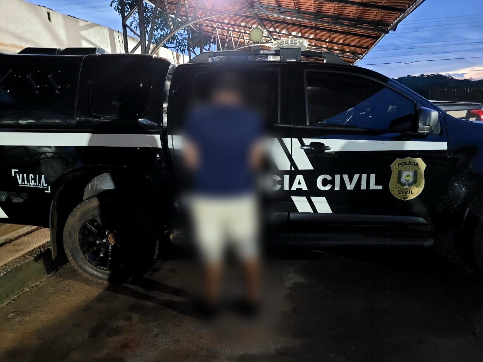 Em Oiapoque, homem de 58 anos é preso acusado de crimes sexuais contra crianças de 5 e 8 anos