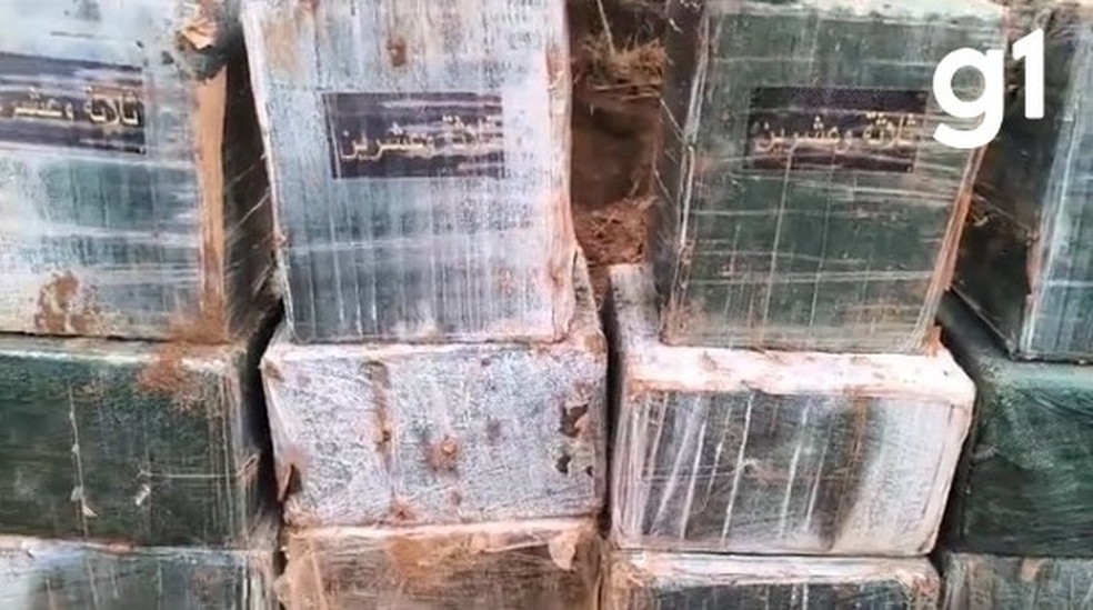 A droga foi apreendida pela Delegacia Especializada de Repress�o aos Crimes de Fronteira (Defron) � Foto: Defron