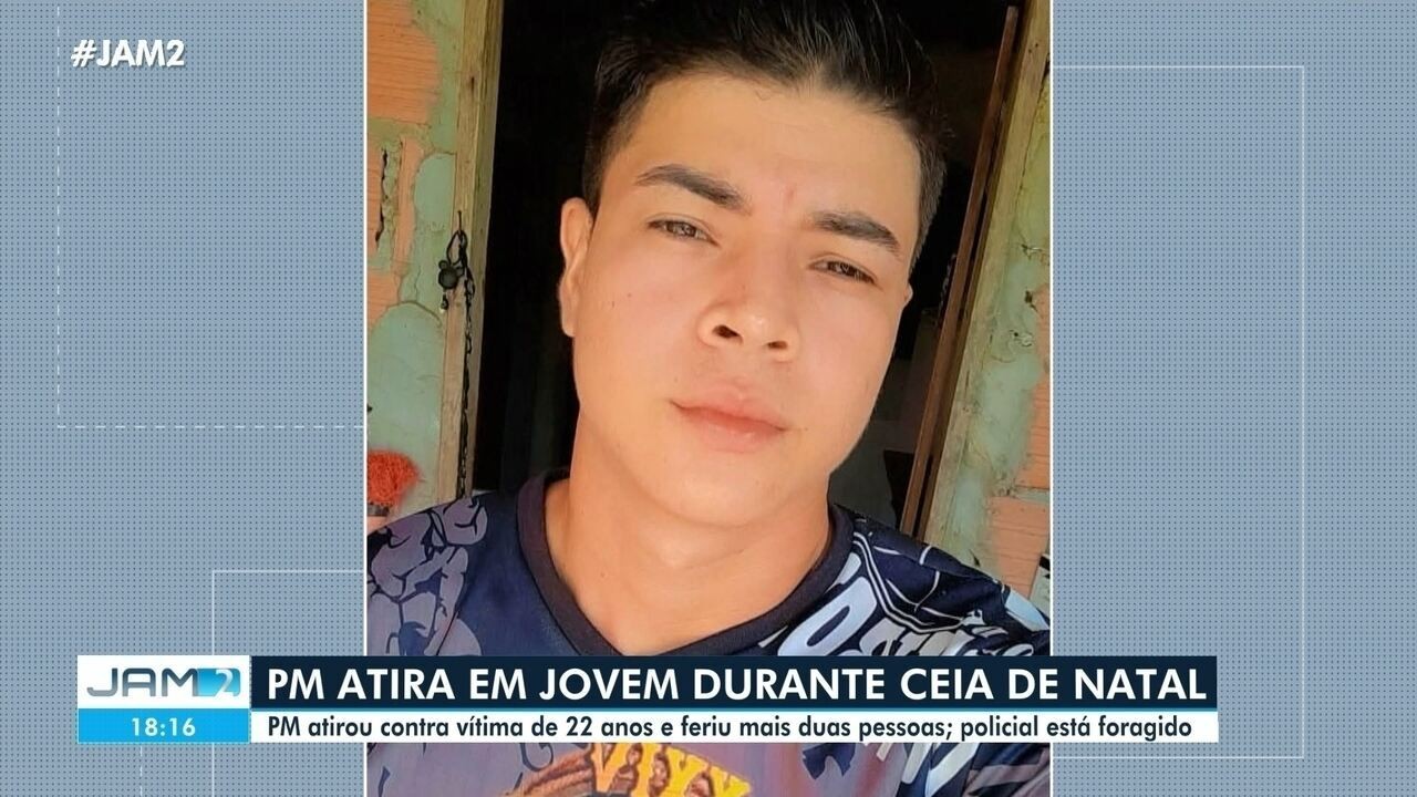 Sargento suspeito de matar jovem em festa de Natal tem prisão temporária decretada em Manaus