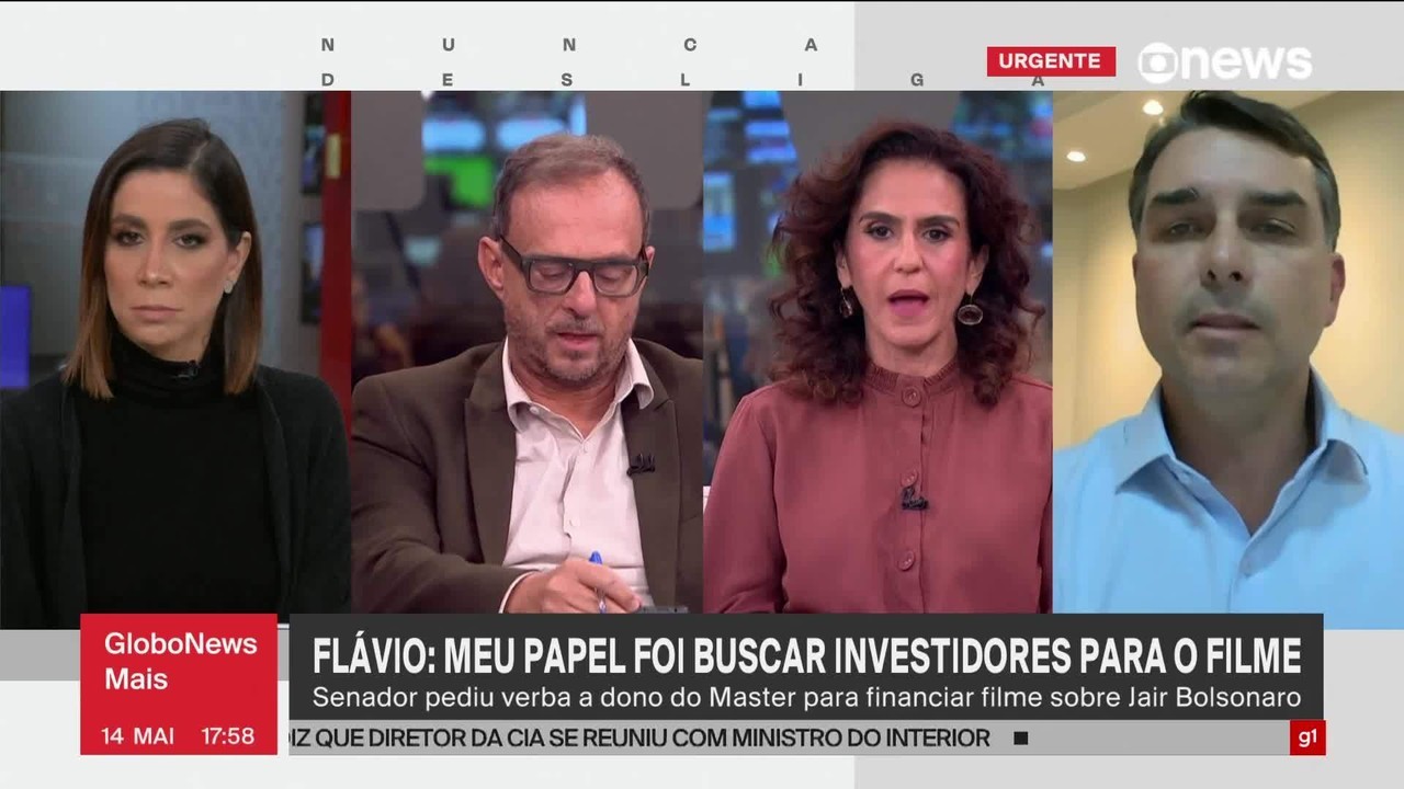Meu papel era buscar investidores para o filme, diz Flávio Bolsonaro
