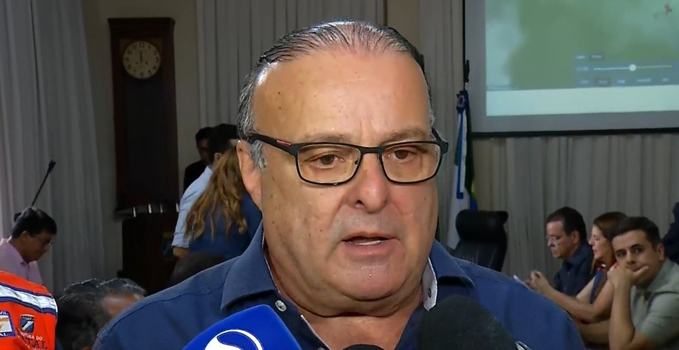 Paulinho Freire, prefeito de Natal — Foto: Inter TV Cabugi/Reprodução