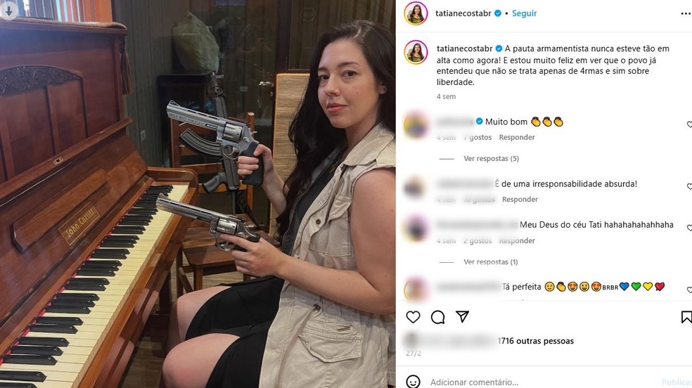 Vereadora de Sorocaba (SP) é alvo de denúncias — Foto: Reprodução/Instagram