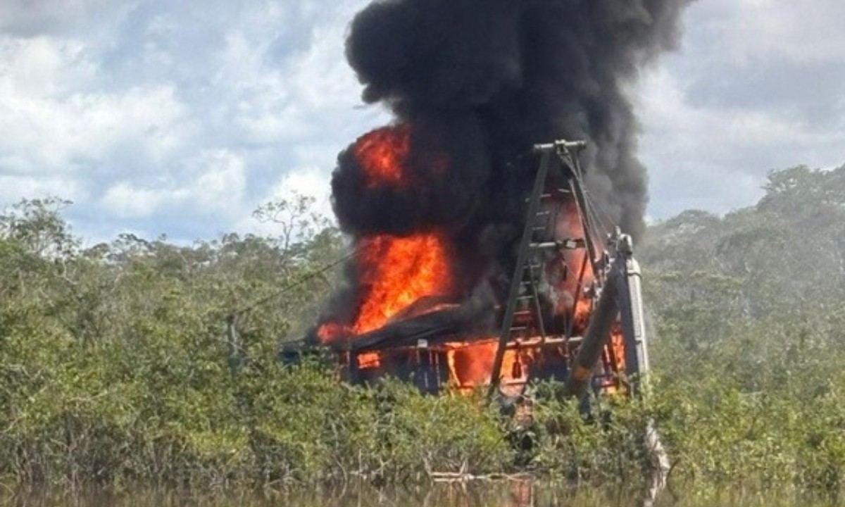 Operação contra garimpo ilegal na Amazônia é concluída com mais de 30 estruturas apreendidas e inutilizadas