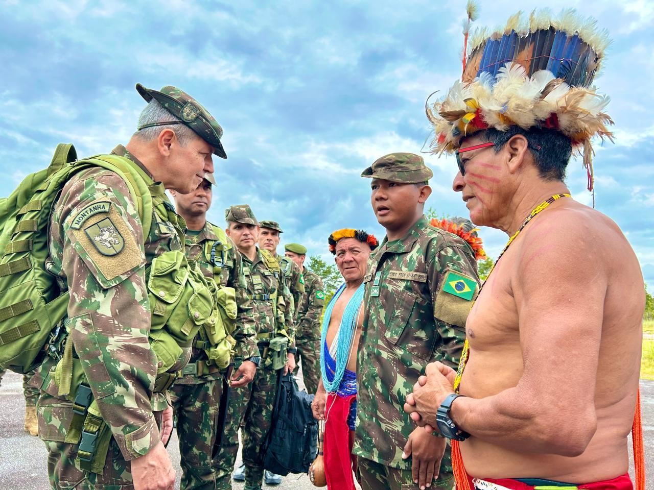 No Amapá, comandante do Exército faz inspeções para a Conferência do Clima da ONU