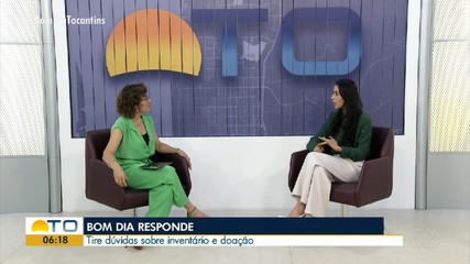 Telespectadores esclarecem dúvidas sobre inventário no Bom Dia Responde