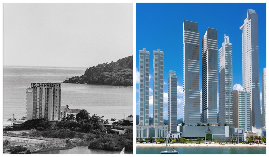 Hotel histórico de luxo demolido em Balneário Camboriú dará lugar a torres com apartamentos de alto padrão
