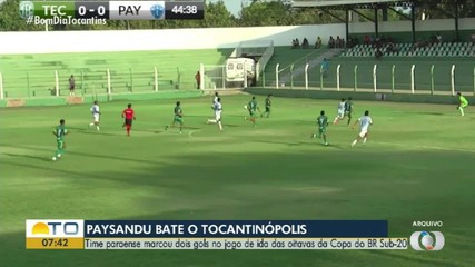 Paysandu supera Tocantinópolis e leva vantagem para o jogo de volta