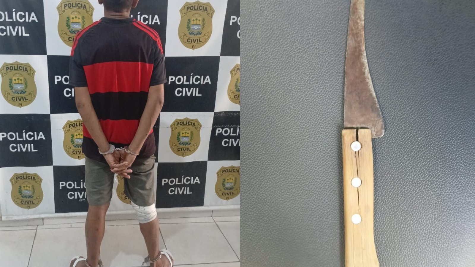 Foragido por estupro de vulnerável é baleado por PM de folga durante perseguição no Sul do PI