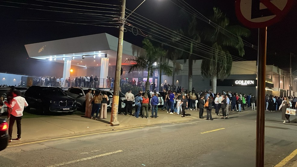 Princípio de incêndio interrompe APAS Experience em Marília — Foto: Arquivo Pessoal