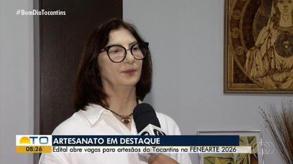 Fenearte 2026 lança edital com vagas para artesãos do Tocantins