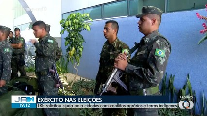 TRE solicita ajuda do Exército para as eleições
