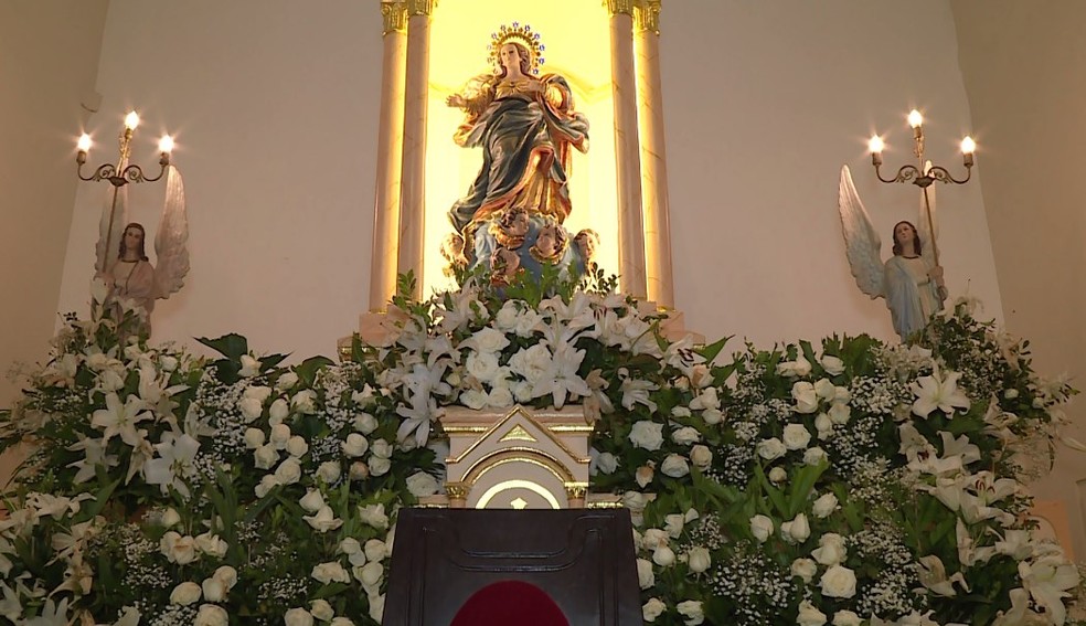Nossa Senhora Rainha dos Anjos — Foto: Reprodução/ TV Grande Rio 