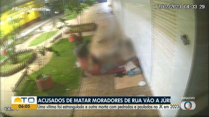 Acusados de matar dois moradores de rua são julgados pela Justiça
