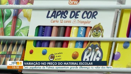 Pesquisa do Procon identifica variação de preços em papelarias de Palmas