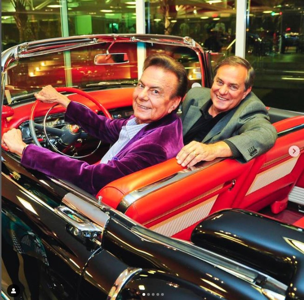 Agnaldo Rayol e Ronnie Von — Foto: Reprodução/Arquivo pessoal