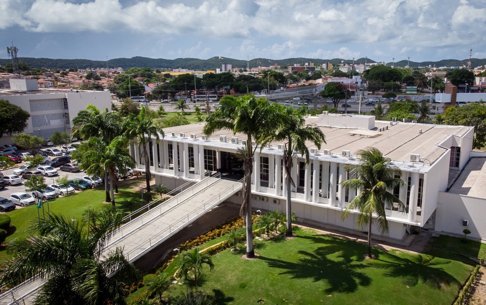 Governadoria no Centro Administrativo do RN — Foto: Sandro Menezes/governo do RN