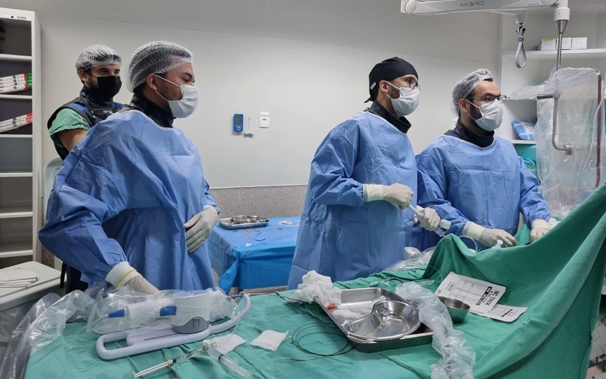 Unimed realiza primeira angioplastia de ponte de safena com Shockwave