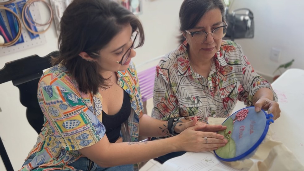 Crochê, bordado e ‘Bobbie Goodies’:  hobbies analógicos ganham adeptos no interior de SP — Foto: Paulo Piassi/g1