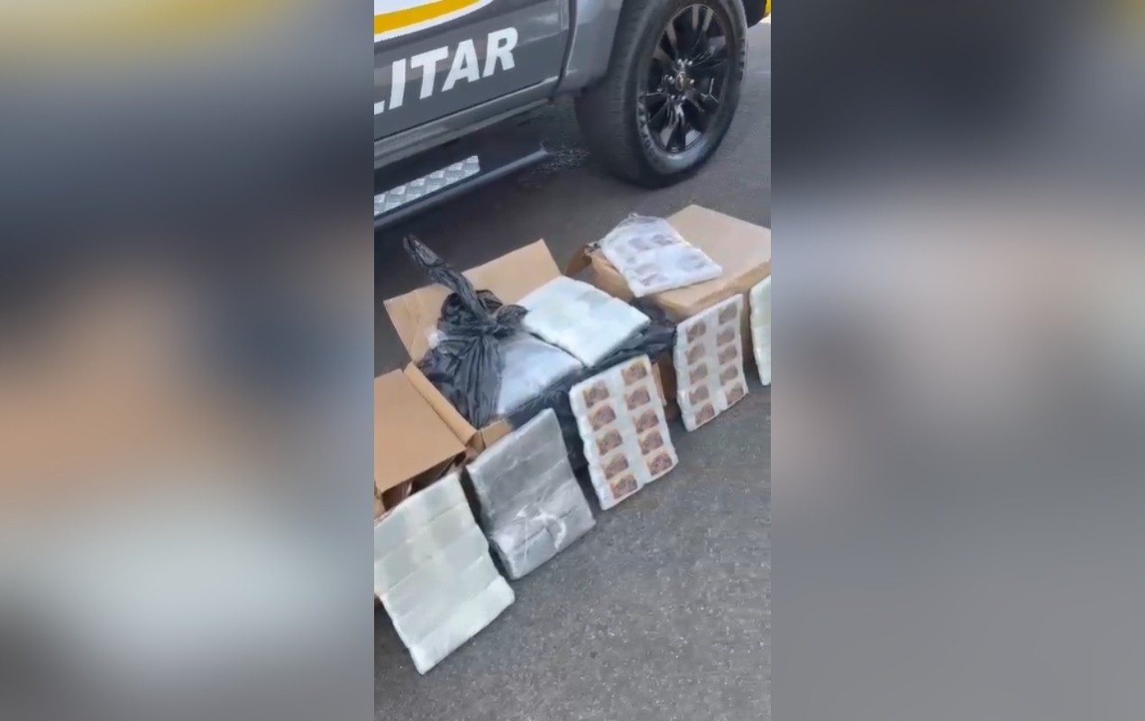 Motorista é preso com 88 kg de maconha dentro de caminhão na Castello Branco em Porangaba