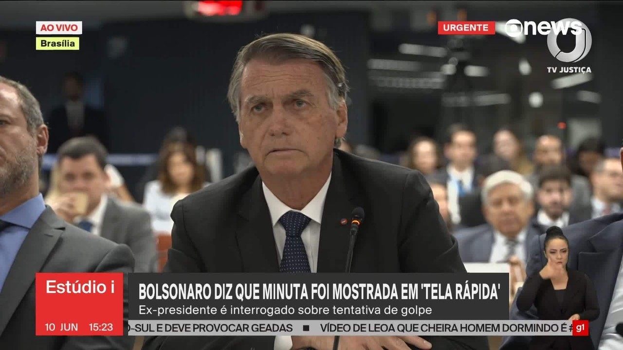 Bolsonaro nega tentativa de golpe e diz que reuniões eram para tratar de 'objetivo' que não conquistou com recurso no TSE