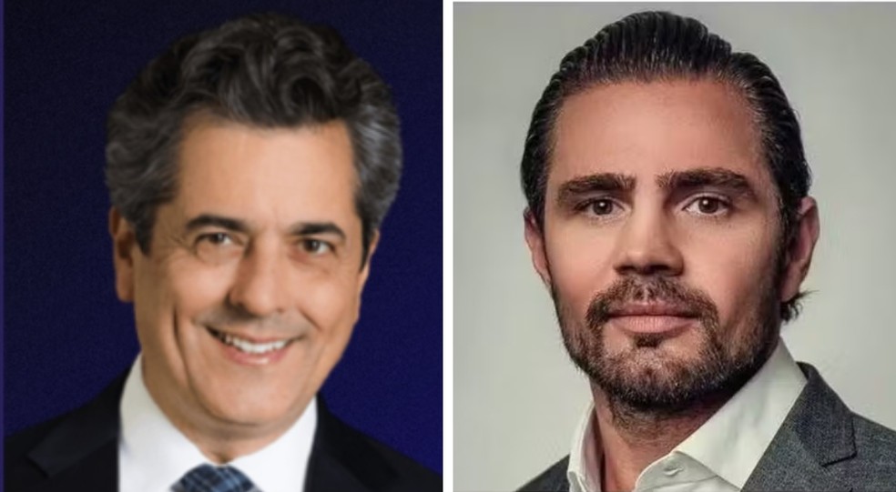 Antônio Carlos Freixo Júnior e Daniel Vorcaro — Foto: Reprodução