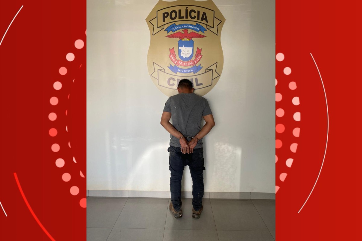 Homem é preso após ser procurado por suspeita de atear fogo na própria esposa em MT