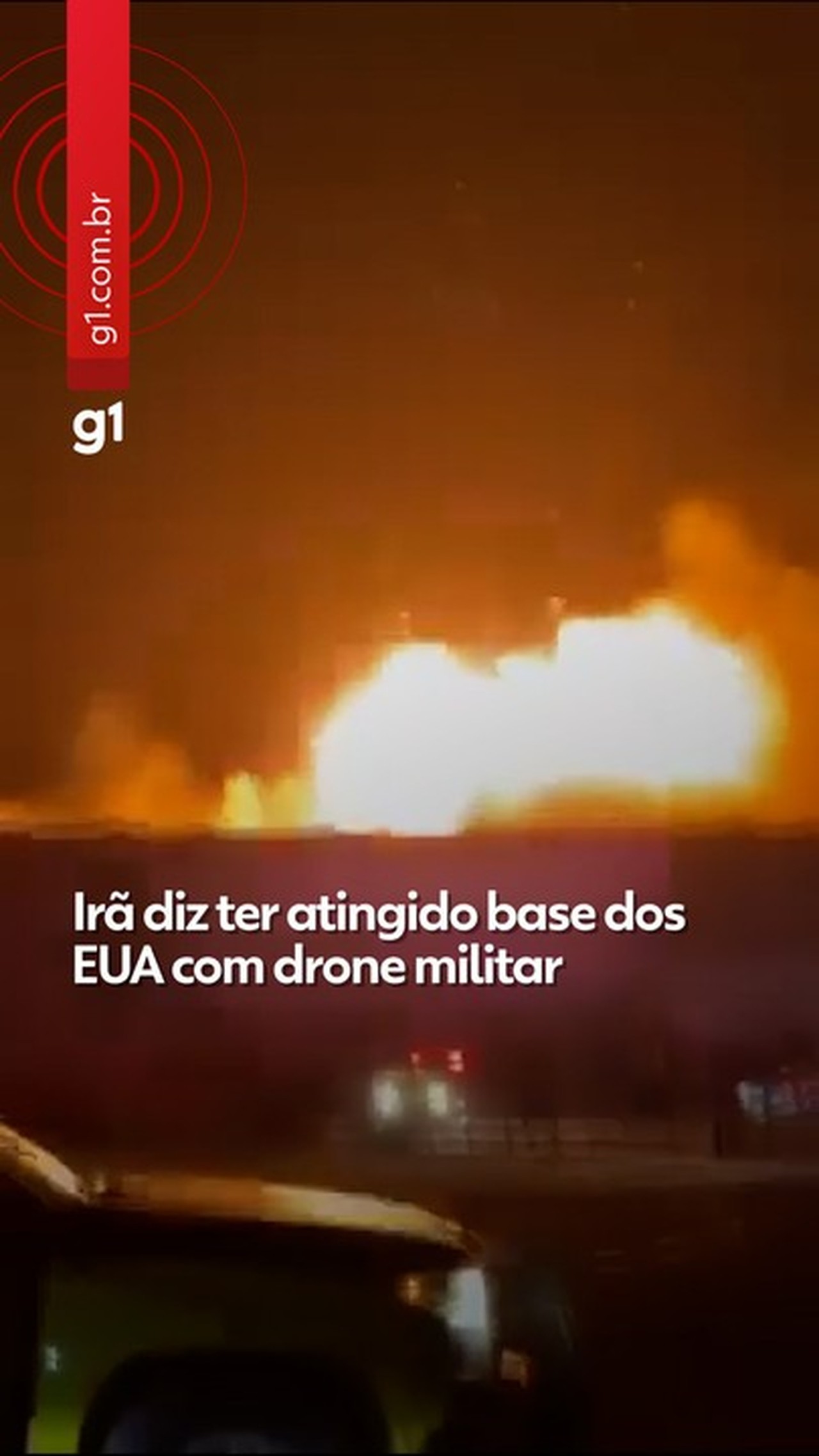 Irã diz que drone atingiu base dos EUA no Kuwait e divulga vídeo; VEJA | G1