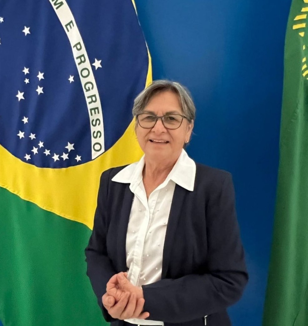 Azenilda Pereira foi eleita prefeita de Barra do Bugres &mdash; Foto: Reprodu&ccedil;&atilde;o