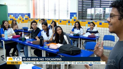 Programa ‘Pé de Meia’ beneficia 50 mil estudantes no Tocantins