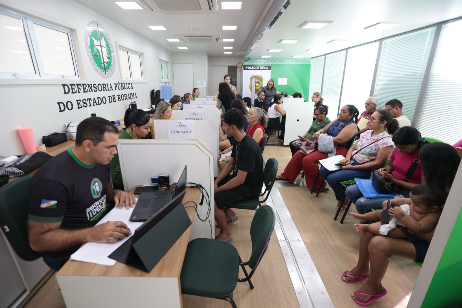 Ação oferece emissão de documentos e orientação jurídica gratuita na zona Oeste de Boa Vista