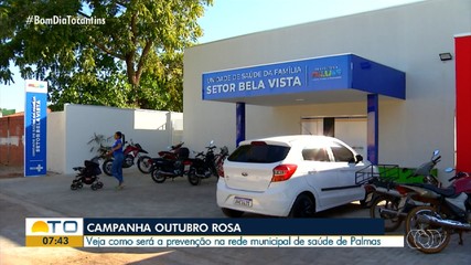 Campanha Outubro Rosa será realizada em Unidades Básicas de Saúde de Palmas