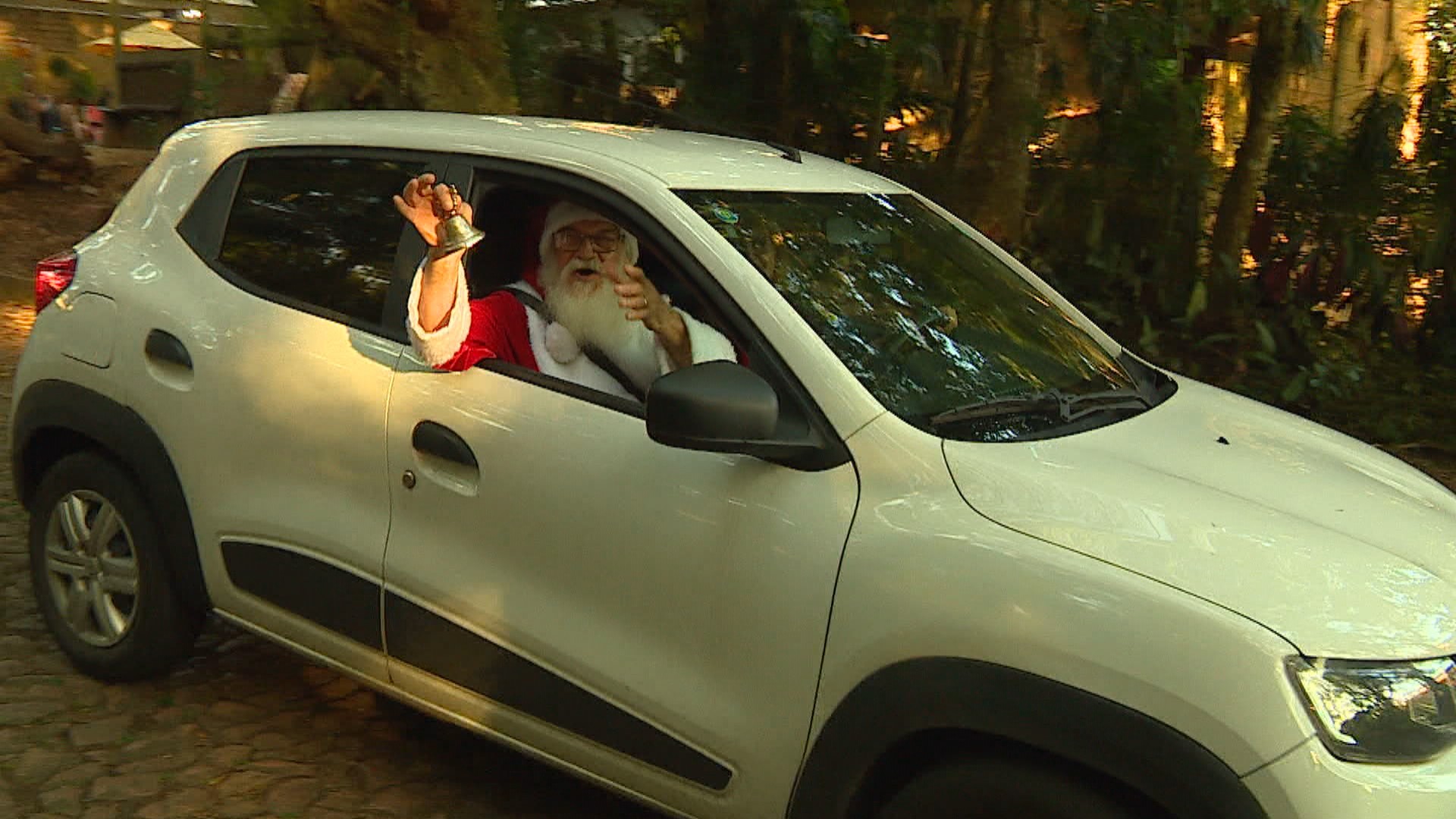 Do shopping às visitas presenciais: Papai Noel do RS tem agenda 'cronometrada' para cumprir compromissos de Natal